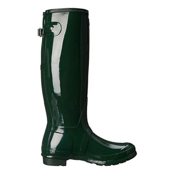 Hunter Original Tall back Adjustable Rain Boot - Picture 3 of 6